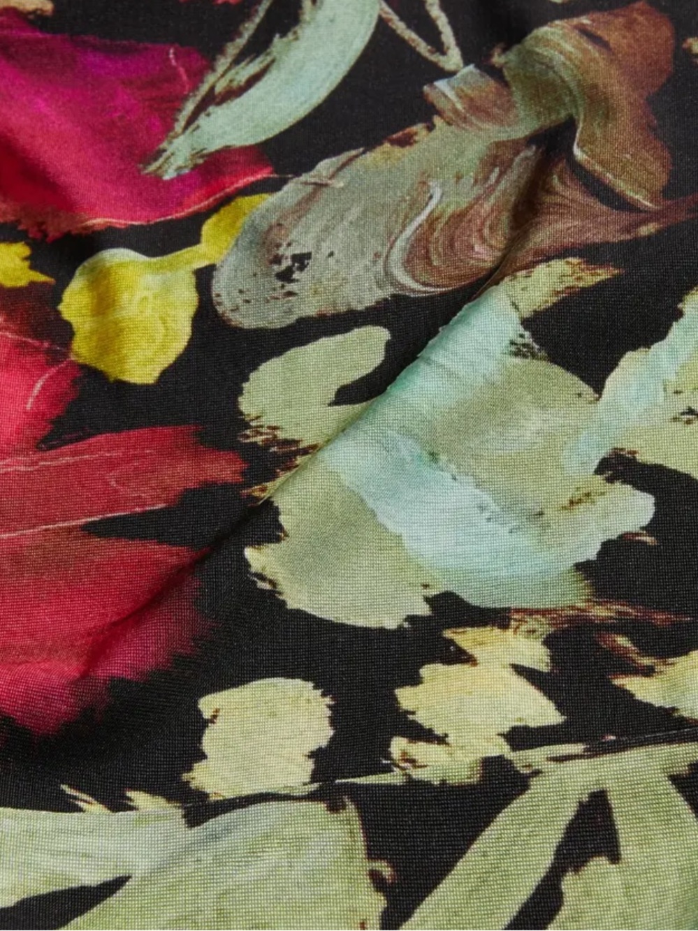 Like New Ted Baker Floral Long-Sleeve Midi Dress in Multi Size 3 - Picture 3 of 7
